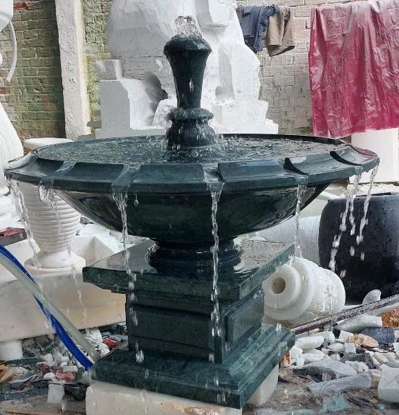 Đài Phun Nước bằng đá xanh ấn độ cao 1,07 mét (ĐPN14)